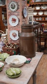 French Copper Milk Churn