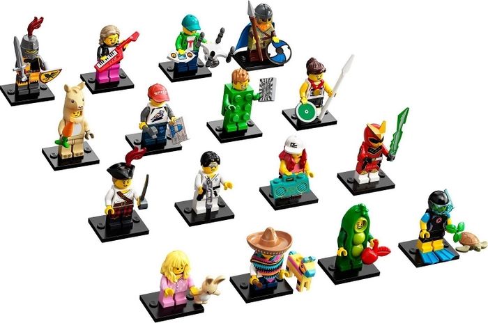 lego collectible minifigures series 20 complete set