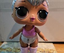 LOL Surprise Doll Glitter Hair Lilac Outfit