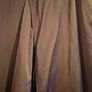 brown satin midi skirt Image 3