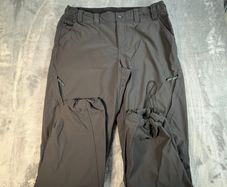 Berghaus Trousers Womens Size UK 14 L31 Black Outdoor Walking Hiking Windproof