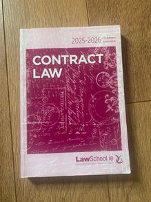 FE1 Contract Law Manual 2025/2026