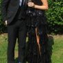 Dani's showroom black debs dress, formal dress prom dress Image 2