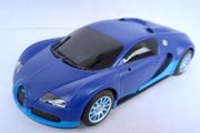 Scalextric Bugatti Veyron SKY-Blue Slot Car ( street supercar )
