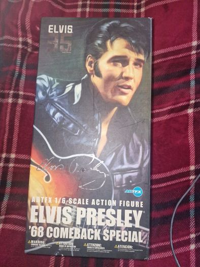 Rare 1968 Elvis Presley Enterbay x Kotobukia 1/6 Figure