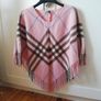 Burberry vintage pale pink poncho Image 2