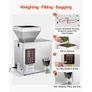 Powder Filling Machine, 1-99.9g Automatic Particle Dispenser, High Accuracy, Premium Stainless Steel, Intelligent Weighing Dispensing Filler for Coffee Beans, Grains, Tea, Spices, Silver Image 5