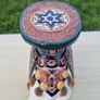 Vintage ceramic flower stand in the shape of an elephant Image 5