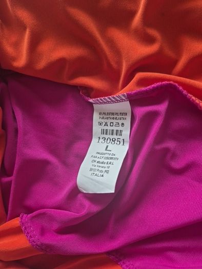 Purple and Orange dress
