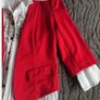 Red Jacket/ Blazer. Size 8-10 Image 3