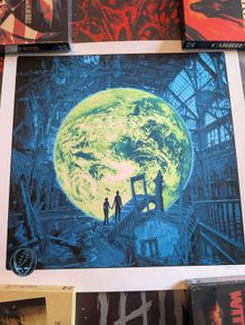 Daniel Danger Grateful Dead Ashes & Tigers Regular Poster Print Set Bottleneck Gallery