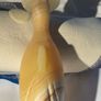 Modernist Carved Banded Onyx Sculpture of Our Lady / Virgin Mary 10 Signed SOFI 2016 17 Image 3