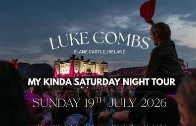 2 x Luke Combs Tickets