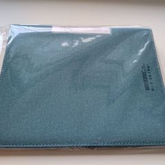 Turquoise A4 4-Ring Binder - Premium Fabric Cover - Brand New