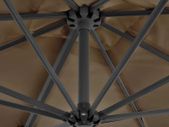 Cantilever Umbrella with Aluminium Pole Taupe 250x250 cm
