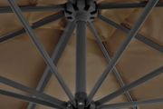 Cantilever Umbrella with Aluminium Pole Taupe 250x250 cm