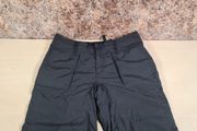 Womens the NORTH FACE hiking cargo shorts black Size 4 small