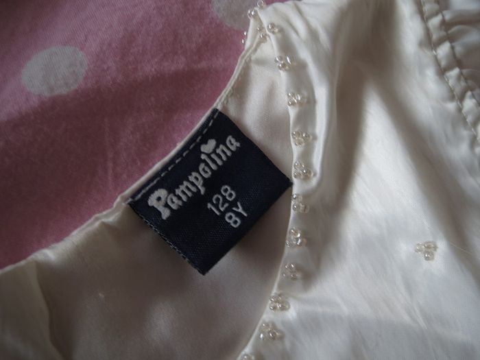 Pampolina communion dress and shoes
