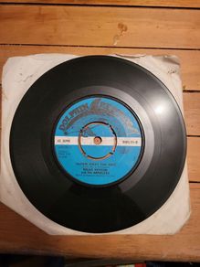 Brian Herron and The Annalees Threw Away The Rose Little Pedro 7 inch Vinyl Single