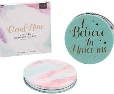 Cloud Nine Unicorn Double Sided Compact Mirror with 2 Varied Magnifications. Free Postage!