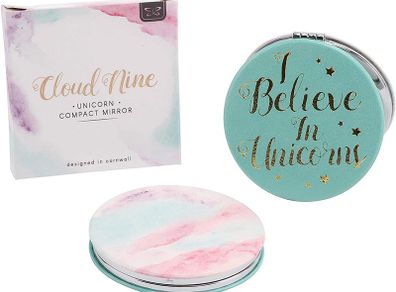 Cloud Nine Unicorn Double Sided Compact Mirror with 2 Varied Magnifications. Free Postage!