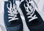 Brand New PULL&BEAR black hi-top trainers size 44