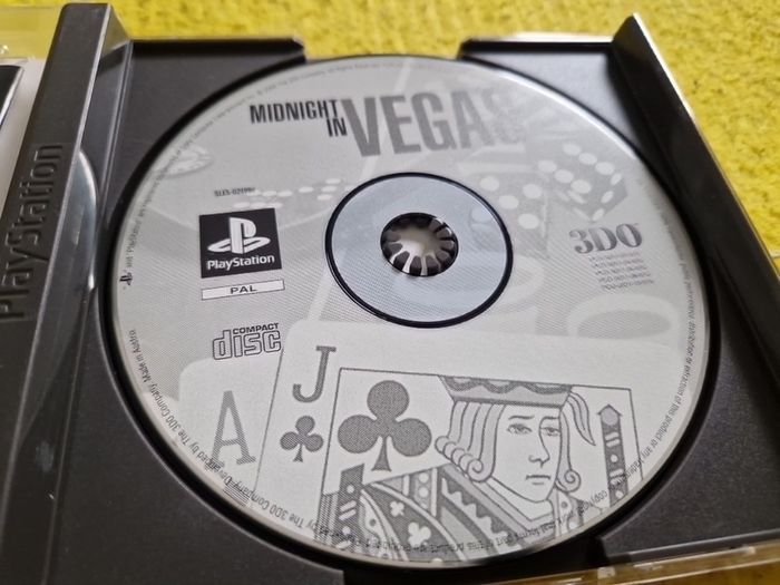 Midnight in Vegas PlayStation1 Ps1 PlayStation2 Ps2 games Original
