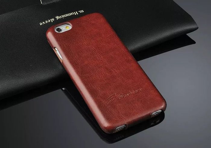 100% Handmade Luxury Real Genuine Leather Flip Case Cover For iPhone 4/ 4S