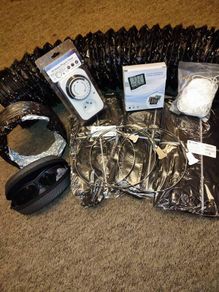 Mars Hydro 150mm Inline Fan & Carbon Filter Combo + Speed Controller (Full Kit)