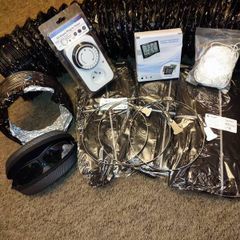 Mars Hydro 150mm Inline Fan & Carbon Filter Combo + Speed Controller (Full Kit)