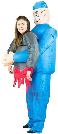 Inflatable Surgeon Lift You Up Costume (FREE SHIPPING)