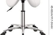 Hydraulic Saddle Salon Stool  Adjustable Height
