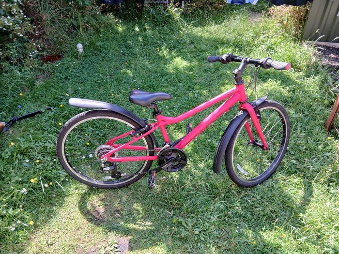 Kid's bike, red, age 7-13