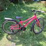 Kid's bike, red, age 7-13 Image 2