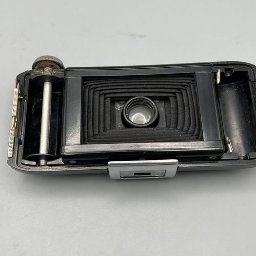 Jiffy Kodak Vp Vest Pocket Bakelite 127 Camera with Original Leather Case-SPARES