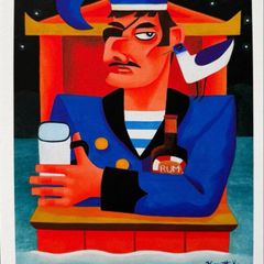 Graham Knuttel RARE print - Rum Punch (2017): Ed. 500