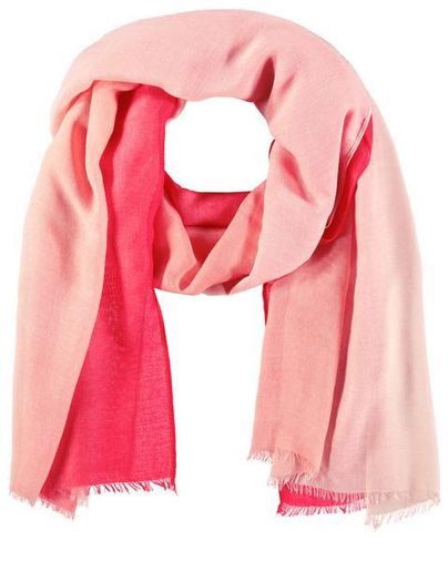 SAMOON. SALE A New. beautiful scarf in a trio of Coral shades REDUCED