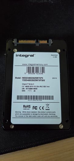 Integral 480GB 2.5in SSD