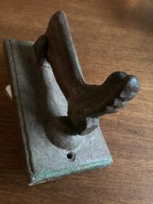 Antique Victorian Boot Door Knocker