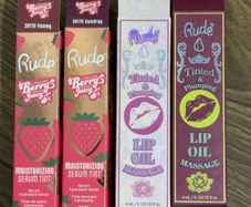 Rude cosmetics lip bundle new