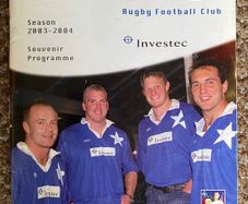 2003 St. Mary's College RFC v Clontarf FC - AIL Division 1 Rugby Programme