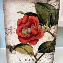 Sid Dickens memory block - Red Camellia T-404