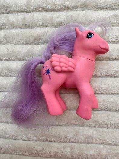 Vintage Hasbro My Little Pony G1 1985 Northstar North Star Pegasus Dirty Used Please see photos