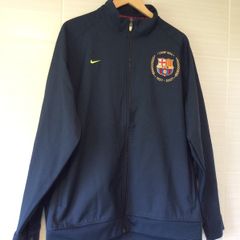 FC Barcelona Jacket. Official 50 Years At Camp Nou Mens Nike Presentation Jacket. Original From The Time. Not A Modern Day Remake.