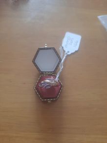 9 Carat Gold Amythest Vintage Ring