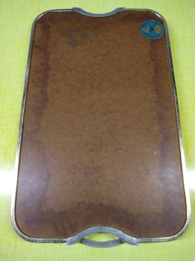 Vintage Large Red Lumium Ware Server