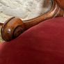 Victorian wallnut spoon back chair. Image 9