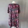 Enmain black & pink top, Size 20-22 Image 3