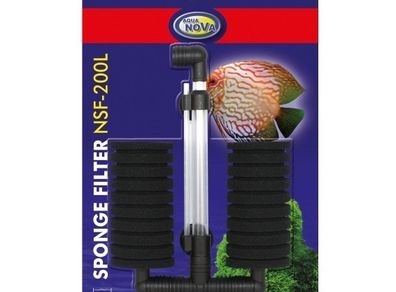 Aqua Nova NSF-200L Sponge Filter