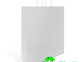 Lot of 20 pcs Silver Carrier Bags Eco friendly Top quality Metallic Silver with twisted handles size 24 x 11 x 31 cm Job Lot 20 pcs for gifts, presents, shops, ecommerce